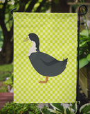 Blue Swedish Duck Green Garden Flag - Outdoor Decorative Yard Flag