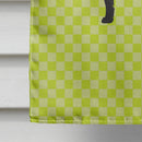 Silver Fox Green House Flag 28x40 Porch Sleeve Pole Decorative Outside Yard Banner Artwork Wall Hanging, Polyester