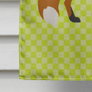 Red Fox Green House Flag 28x40 Porch Sleeve Pole Decorative Outside Yard Banner Artwork Wall Hanging, Polyester