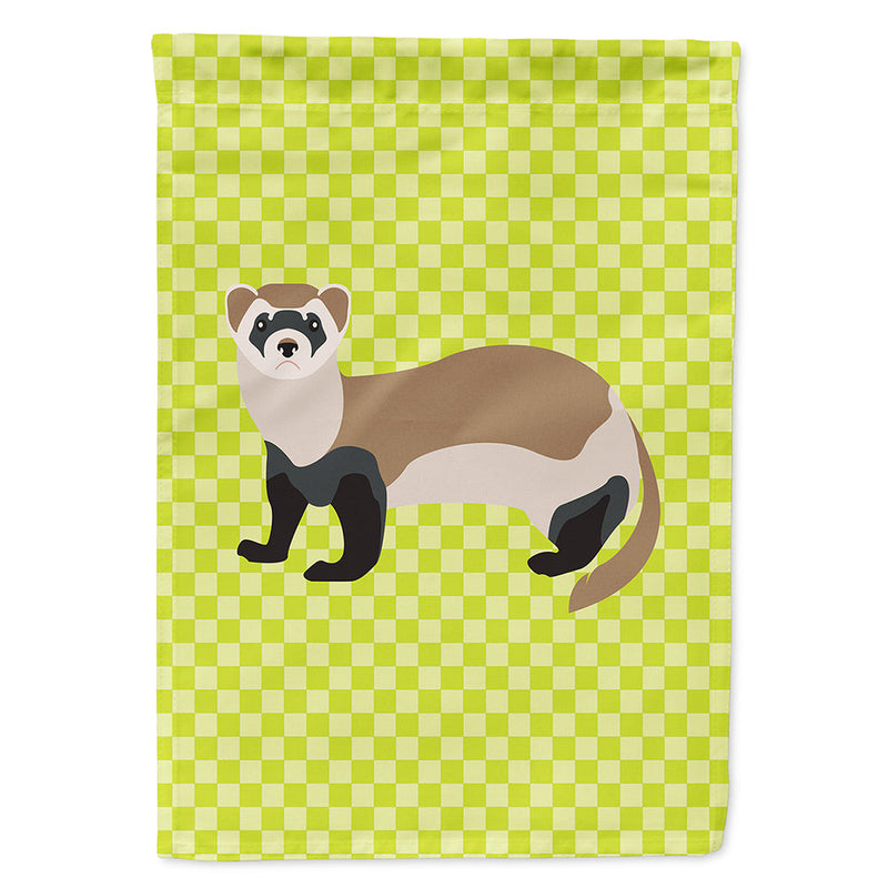 Ferret Green Flag Canvas House Size BB7704CHF