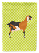 Anglo-nubian Nubian Goat Green Garden Flag - Outdoor Decorative Yard Flag