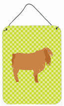 American Lamancha Goat Green Wall or Door Hanging Prints BB7711DS1216