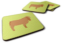 American Lamancha Goat Green Foam Coaster  BB7711FC