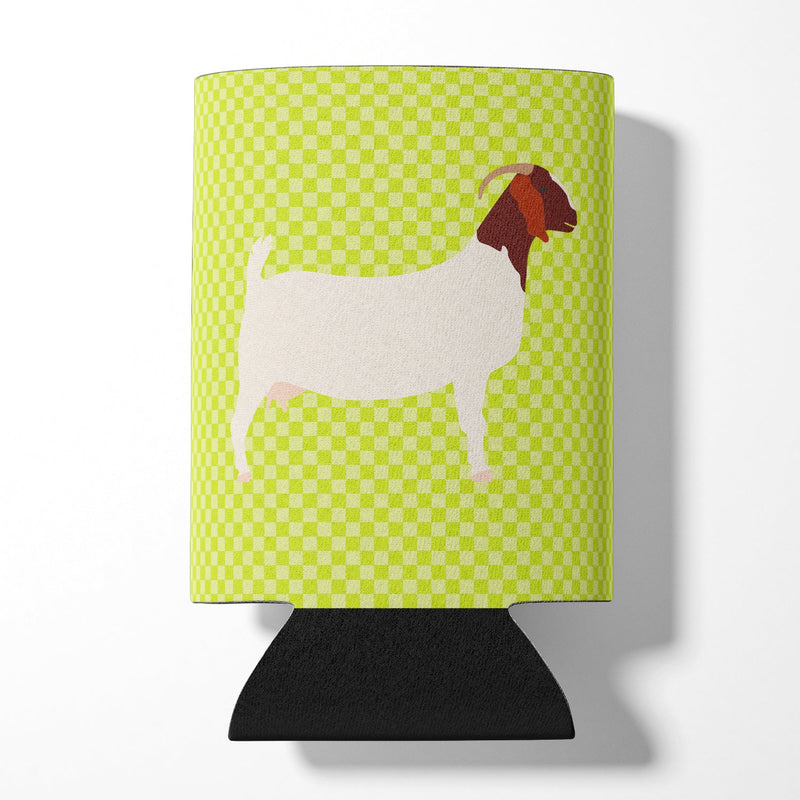 Boer Goat Green Can or Bottle Hugger BB7712CC