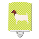 Boer Goat Green Ceramic Night Light BB7712CNL