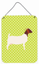 Boer Goat Green Wall or Door Hanging Prints BB7712DS1216