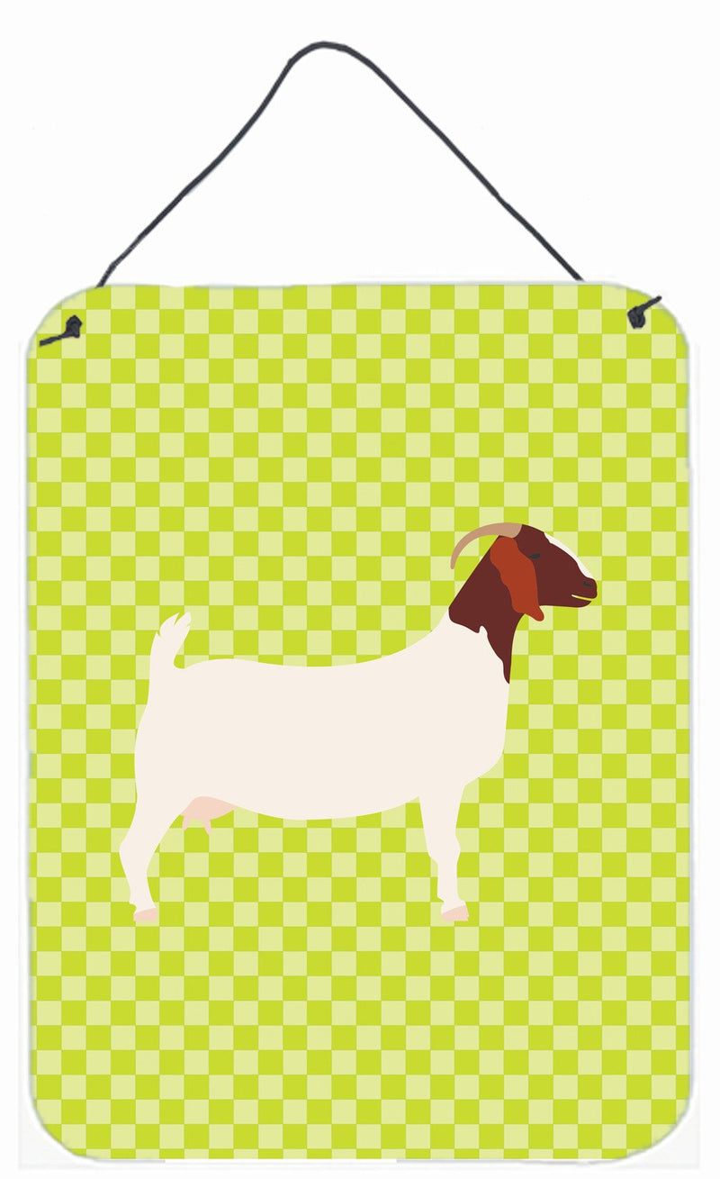 Boer Goat Green Wall or Door Hanging Prints BB7712DS1216