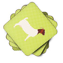 Boer Goat Green Foam Coaster  BB7712FC