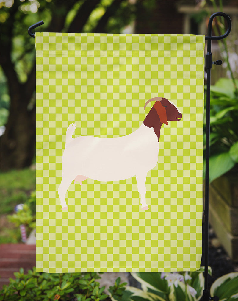 Boer Goat Green Garden Flag - Outdoor Decorative Yard Flag