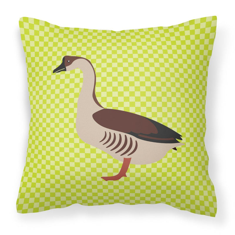 Chinese Goose Green Fabric Decorative Pillow BB7722PW1818