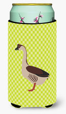 Chinese Goose Green Tall Boy Hugger Can Cooler Sleeve Machine Washable Drink Collapsible Insulator Beverage Insulated Holder