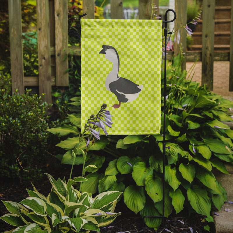 African Goose Green Flag Garden Size