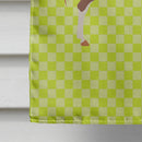 Hannoverian Horse Green House Flag 28x40 Porch Sleeve Pole Decorative Outside Yard Banner Artwork Wall Hanging, Polyester