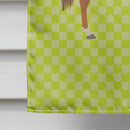 Arabian Horse Green House Flag 28x40 Porch Sleeve Pole Decorative Outside Yard Banner Artwork Wall Hanging, Polyester