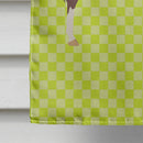 English Thoroughbred Horse Green House Flag 28x40 Porch Sleeve Pole Decorative Outside Yard Banner Artwork Wall Hanging, Polyester