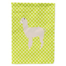 Alpaca Green Flag Canvas House Size BB7745CHF
