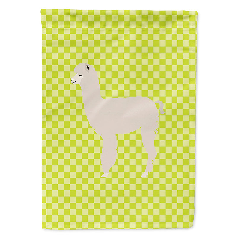 Alpaca Green Flag Canvas House Size BB7745CHF