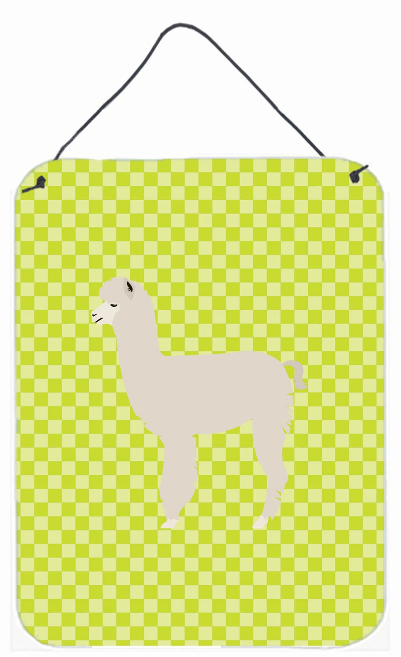 Alpaca Green Wall or Door Hanging Prints BB7745DS1216
