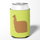 Alpaca Suri Green Can or Bottle Hugger BB7746CC