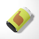 Alpaca Suri Green Can or Bottle Hugger BB7746CC