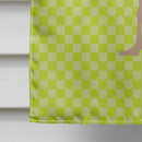 Common Ostrich Green House Flag 28x40 Porch Sleeve Pole Decorative Outside Yard Banner Artwork Wall Hanging, Polyester