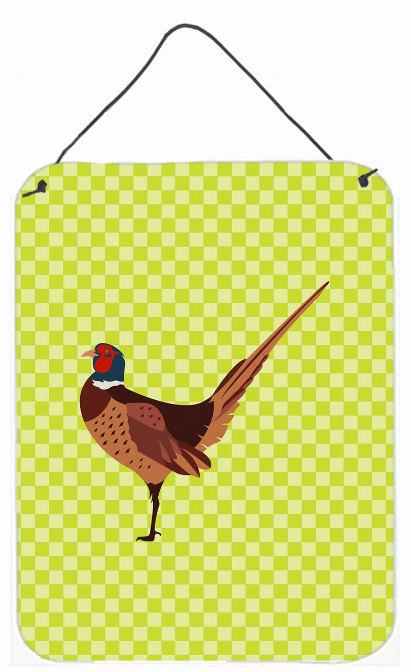 Ring-necked Common Pheasant Green Wall or Door Hanging Prints BB7756DS1216