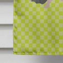 Vietnamese Pot-Bellied Pig Green House Flag 28x40 Porch Sleeve Pole Decorative Outside Yard Banner Artwork Wall Hanging, Polyester
