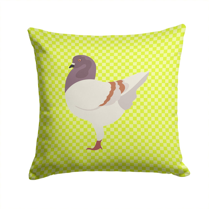 German Modena Pigeon Green Fabric Decorative Pillow BB7775PW1414