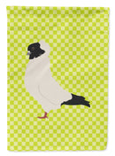 Nun Pigeon Green Garden Flag - Outdoor Decorative Yard Flag