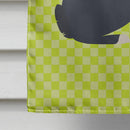 Dutch Rabbit Green House Flag 28x40 Porch Sleeve Pole Decorative Outside Yard Banner Artwork Wall Hanging, Polyester