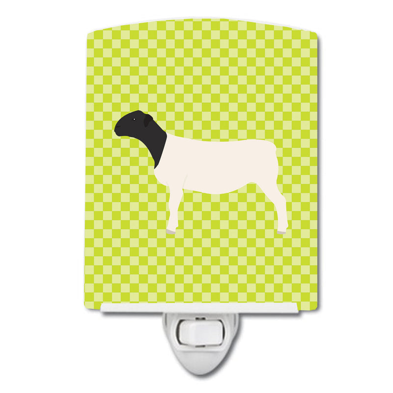 Dorper Sheep Green Ceramic Night Light BB7804CNL