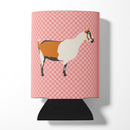 Alpine Goat Pink Check Can or Bottle Hugger BB7880CC
