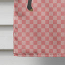 Suffolk Sheep Pink Check House Flag 28x40 Porch Sleeve Pole Decorative Outside Yard Banner Artwork Wall Hanging, Polyester