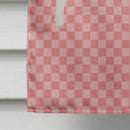 Dorper Sheep Pink Check House Flag 28x40 Porch Sleeve Pole Decorative Outside Yard Banner Artwork Wall Hanging, Polyester