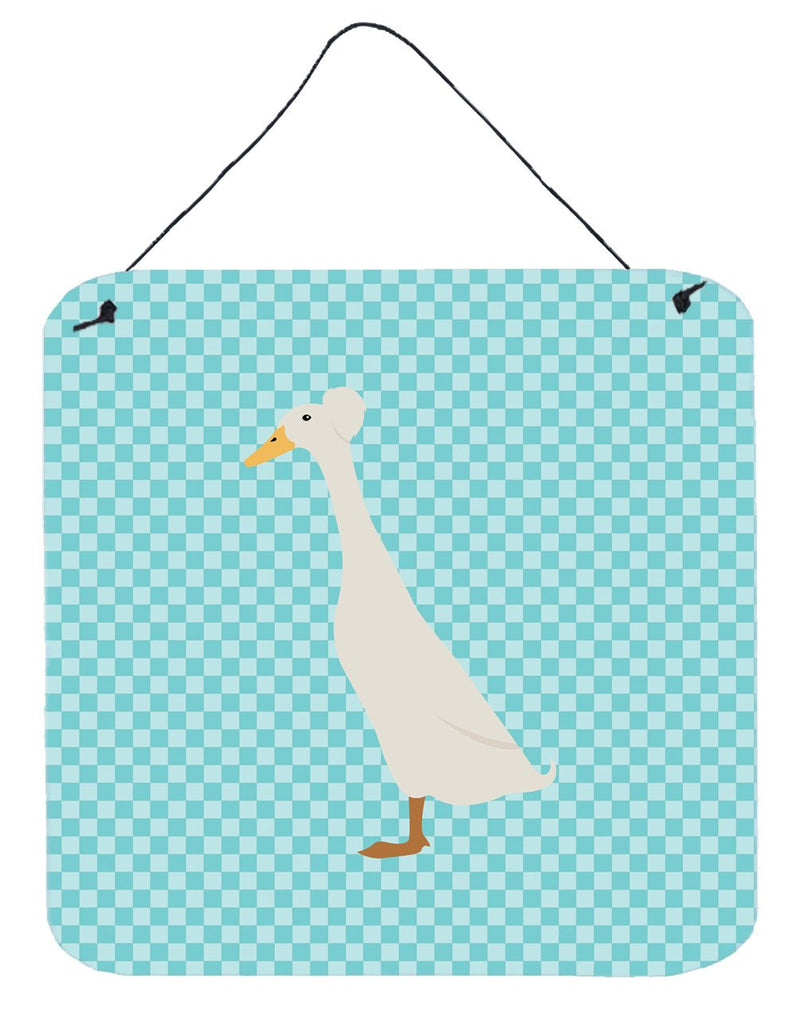 Bali Duck Blue Check Wall or Door Hanging Prints BB8033DS66