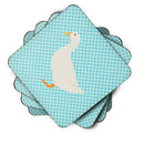 American Pekin Duck Blue Check Foam Coaster  BB8034FC