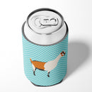 Alpine Goat Blue Check Can or Bottle Hugger BB8054CC