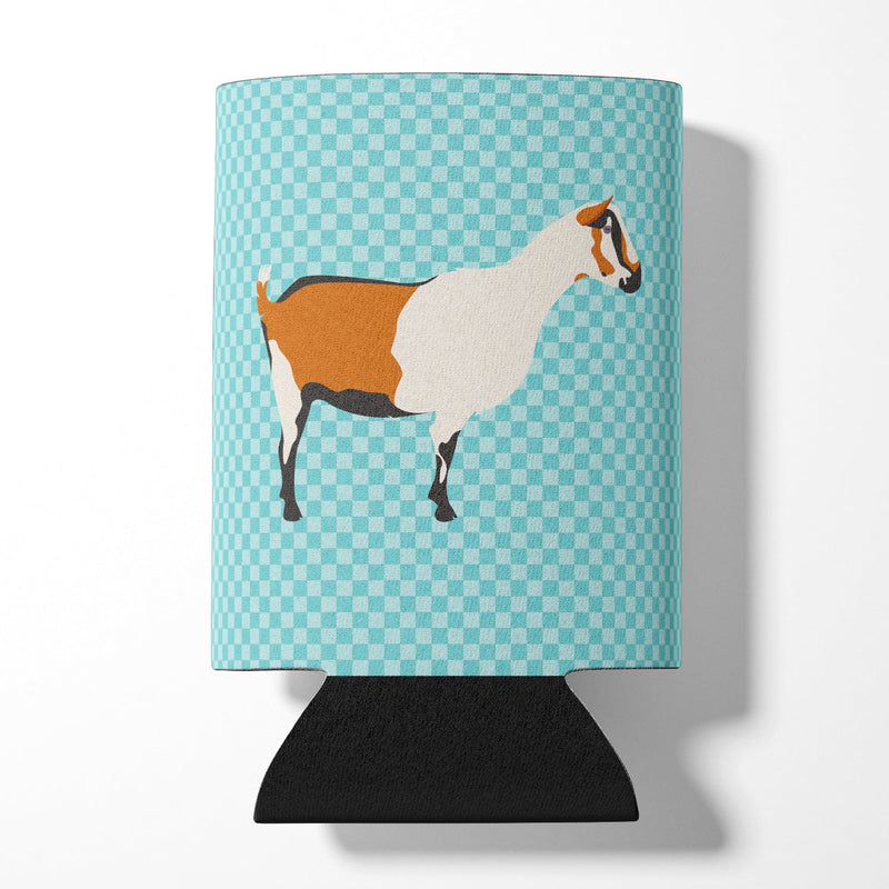 Alpine Goat Blue Check Can or Bottle Hugger BB8054CC