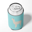 Alpaca Blue Check Can or Bottle Hugger BB8093CC