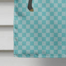 Suffolk Sheep Blue Check House Flag 28x40 Porch Sleeve Pole Decorative Outside Yard Banner Artwork Wall Hanging, Polyester
