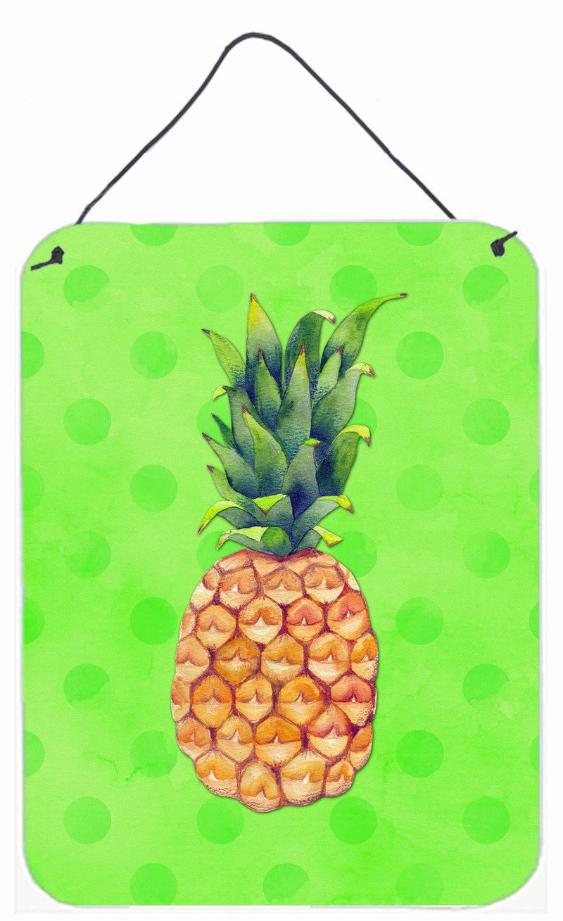 Pineapple Green Polkadot Wall or Door Hanging Prints BB8190DS1216