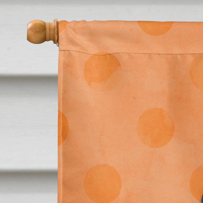 Sea Gull Orange Polkadot Flag Canvas House Size BB8228CHF