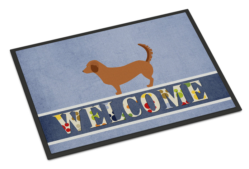 Alpine Dachsbrake Doormat - 24x36 Decorative Floor Mat – Indoor/Outdoor Rug with Artistic Flair BB8270JMAT