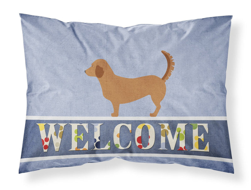 Alpine Dachsbrake Fabric Standard Pillowcase – Artistic Decorative Front, White Back BB8270PILLOWCASE