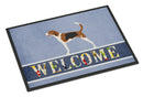American Foxhound Welcome Doormat - 24x36 Decorative Floor Mat – Indoor/Outdoor Rug with Artistic Flair BB8271JMAT