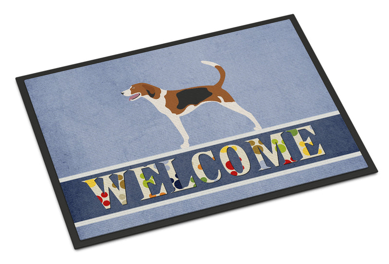 American Foxhound Welcome Doormat - 24x36 Decorative Floor Mat – Indoor/Outdoor Rug with Artistic Flair BB8271JMAT