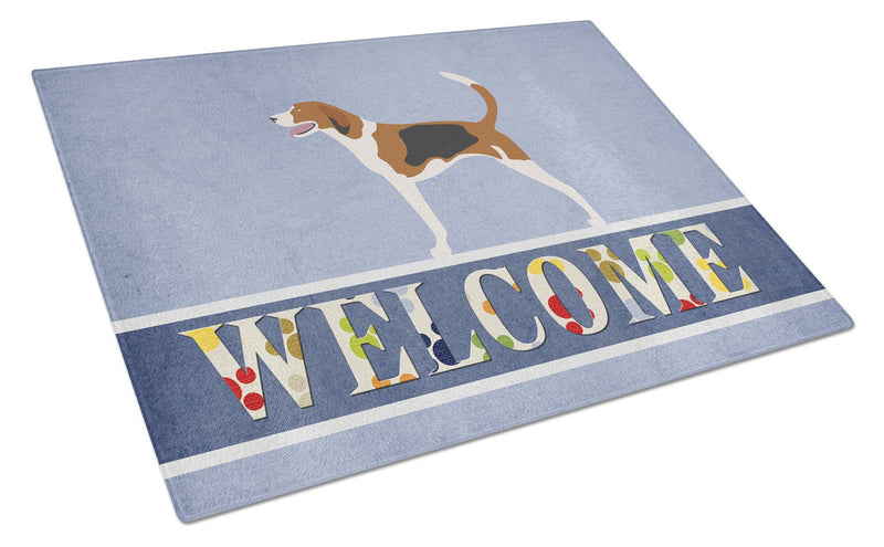 American Foxhound Welcome Glass Cutting Board Large BB8271LCB