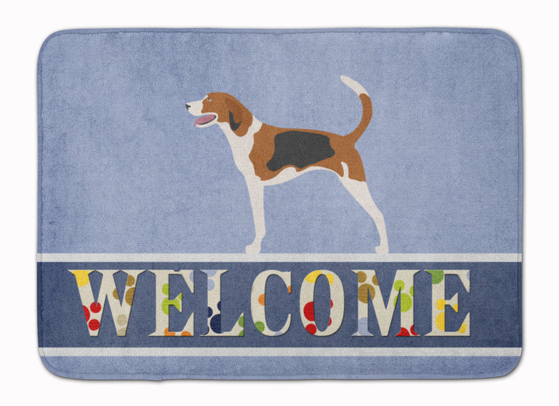 American Foxhound Welcome Machine Washable Memory Foam Mat BB8271RUG