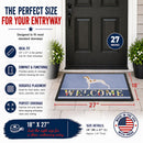 Ariege Pointer Welcome Doormat Indoor Outdoor 18H X 27W Front Door Mat Rugs for Entryway, Non Slip Washable