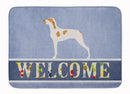 Ariege Pointer Welcome Memory Foam Kitchen Mat Machine Washable Anti-Fatigue Cushion Comfort Bath or Kitchen Rug